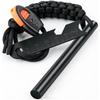 Outdoor Survival Paracord Whistle Keychain