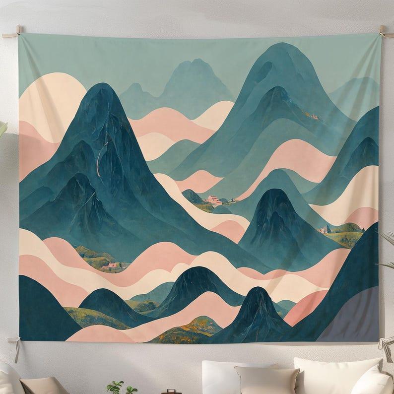 meditation tapestry 75x100 чёрный