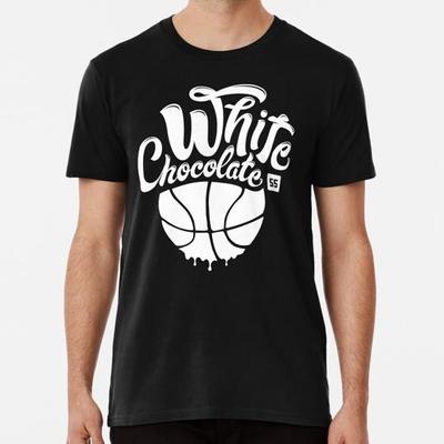 Weißes Schokoladen-T-Shirt von Jason Williams, Größen S bis 5XL, hergestellt in den USA