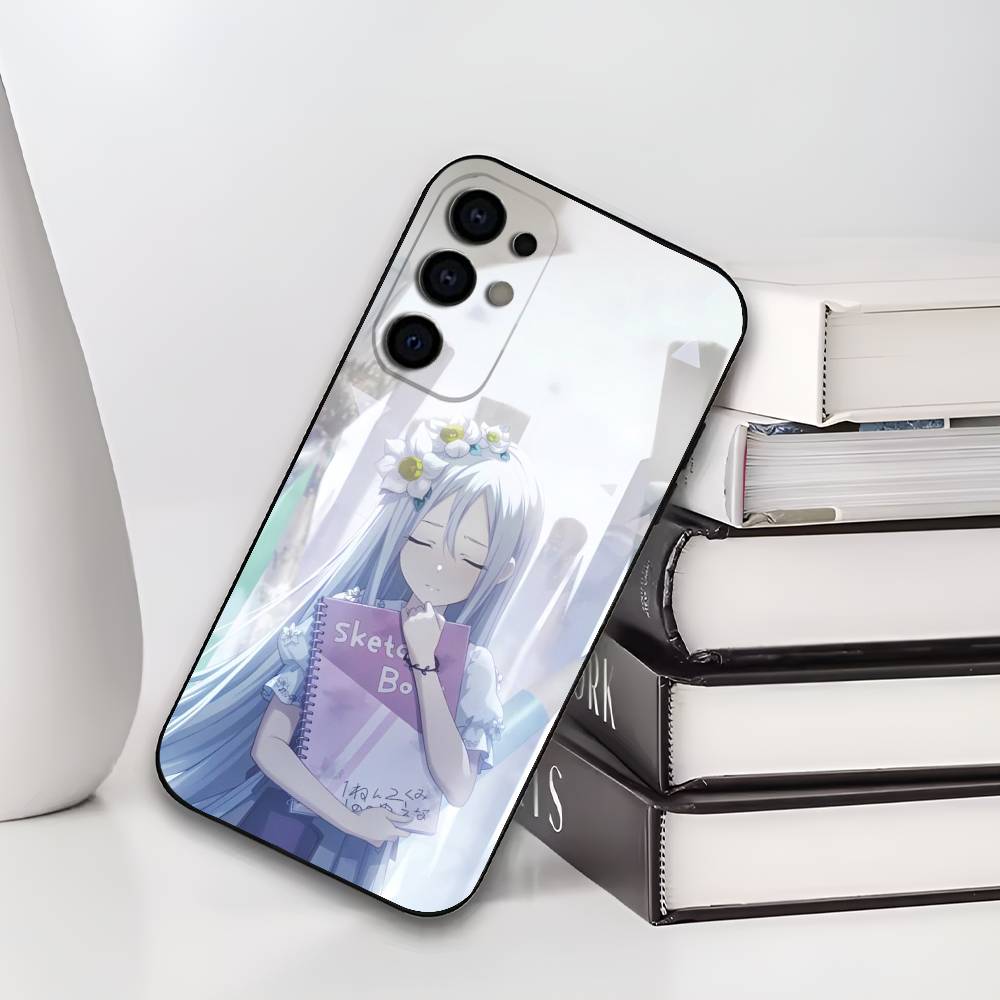 Kanade Yoisaki P-Project S-SEKAI Phone Case For Samsung S25,S24,S21,S22,S23,S30,Ultra,S20,Plus,Soft Silicone Black Cover