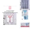 Soft And Breathable Velcro Curtain Window Self Adhesive Blackout Drapes For Modern Home Furnishings