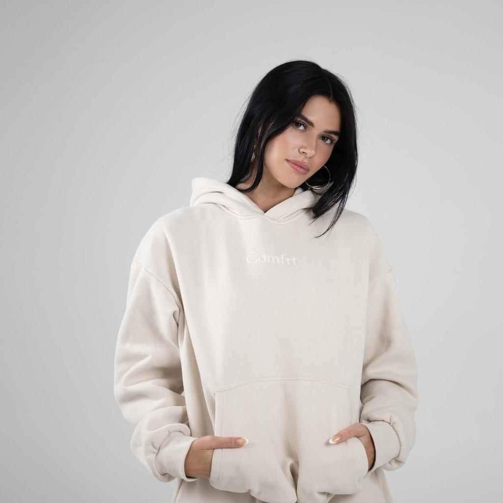 Women's 2-Piece Hoodie Set, Embroidery Sweatshirt and Jogger Pants, Cozy Loungewear