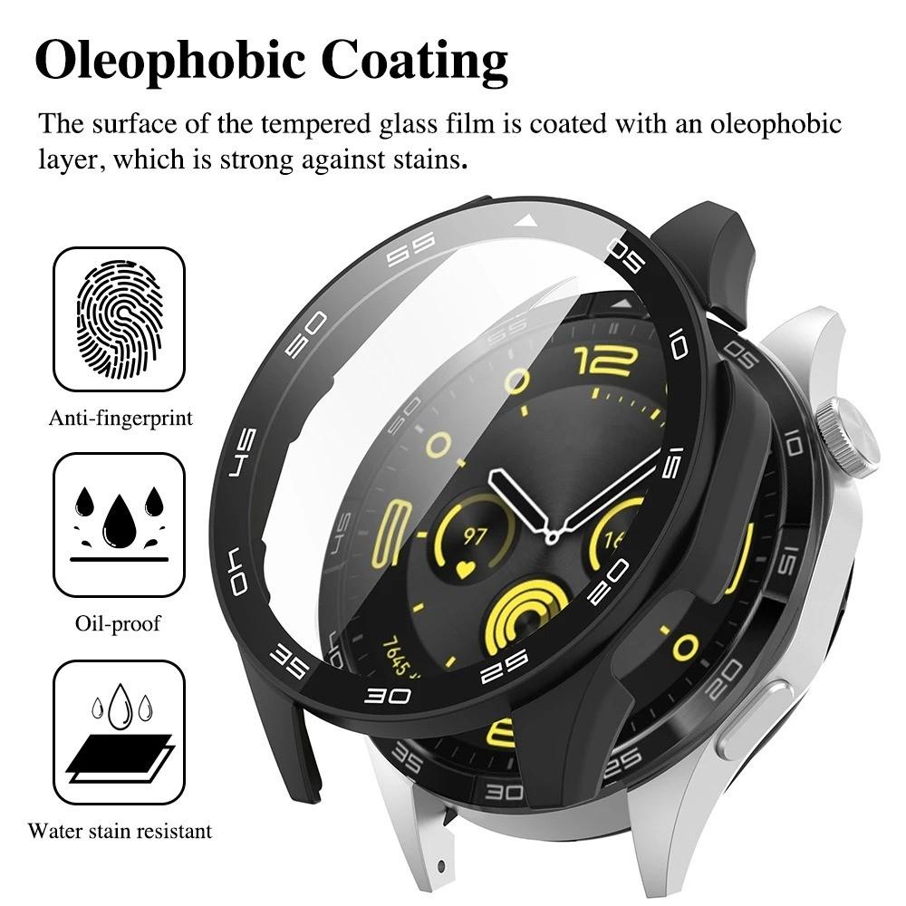 Glass+Shell for Huawei Watch GT6 46mm GT6 41MM Tempered Glass Screen Protector&Hard PC Protective Bumper