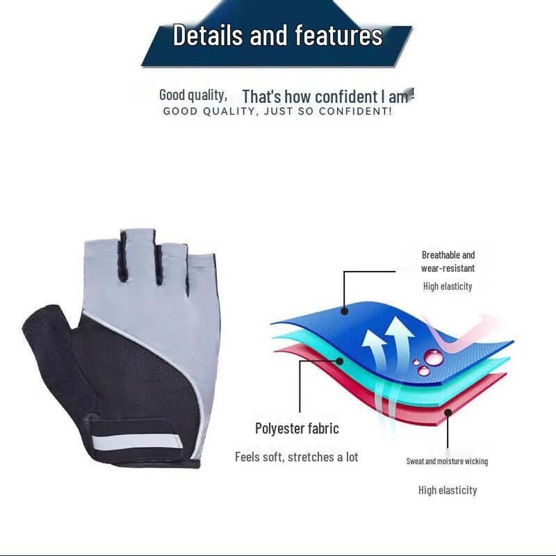 WATERTIME Men s Cycling & Training Gloves L