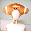 Soft Football Hat Lightweight Headgear Athletic for Sports Fans, Party Goers