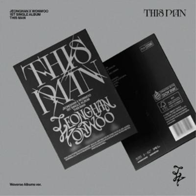 WONWOO JEONGHAN SEVENTEEN - Single 1st [THIS MAN] Weverse Albums Ver.