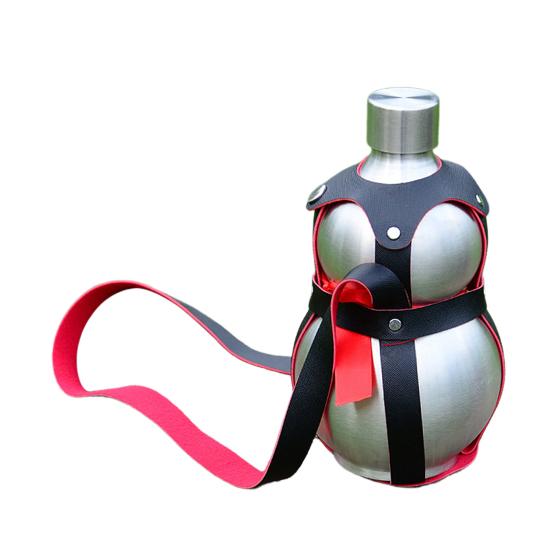 

Бутылка для воды в форме тыквы 1500 мл из нержавеющей стали для спорта и путешествий, спортивная бутылка для занятий спортом, привлекающая внимание бутылка для воды в форме тыквы в китайском стиле ретро 1pc