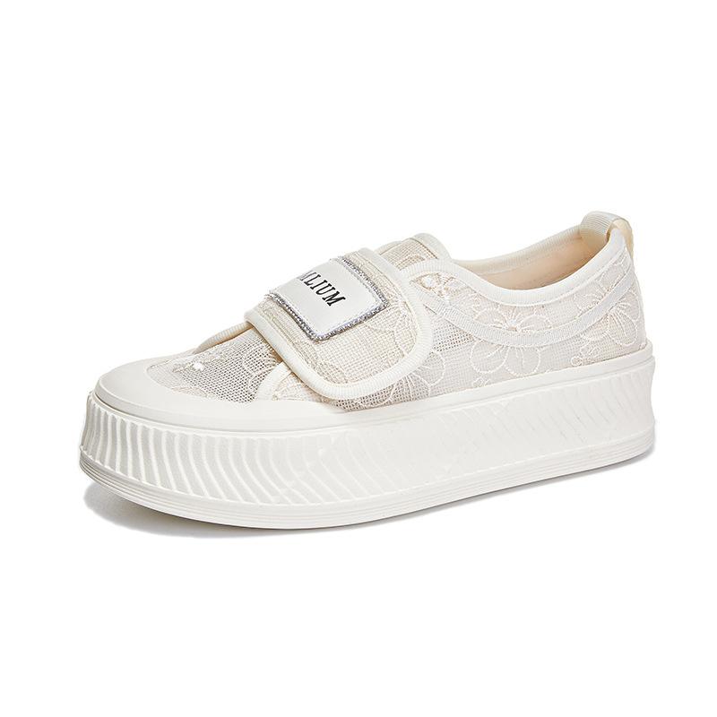 Velcro Lace Fisherman Shoes Women's 2025 Summer New Thick-soled Heightening Shoes Women's Casual Women's Shoes Versatile Shoes Children