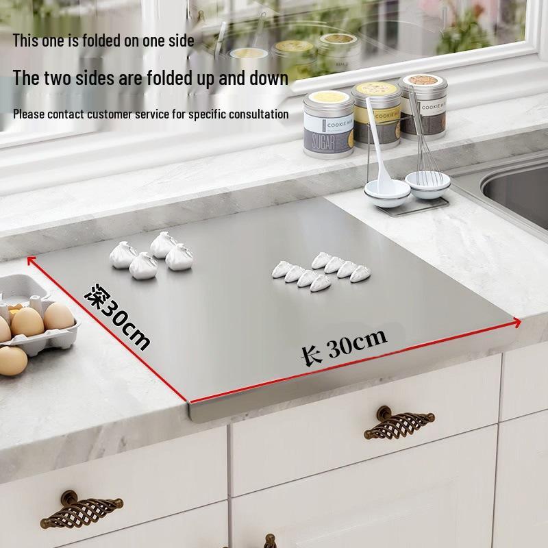 Stainless Steel Double-Sided Anti-Mold Antibacterial Cutting Board with Non-Stick Surface