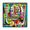 Wall Art Pictures For Living Room Decoration No Frame Graffiti Street Art Poster Joachim Abstract Colorful Face Canvas Painting