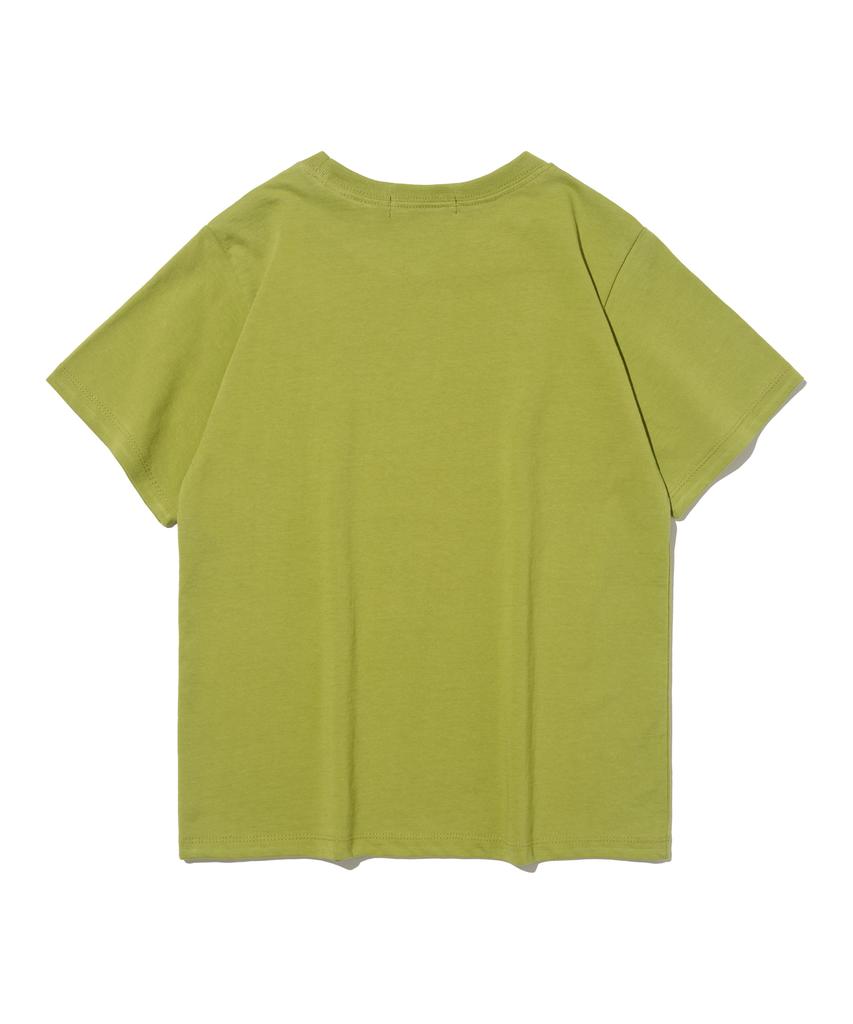 ROIDESROIS Pastel Cotton Layered Tee (Green)