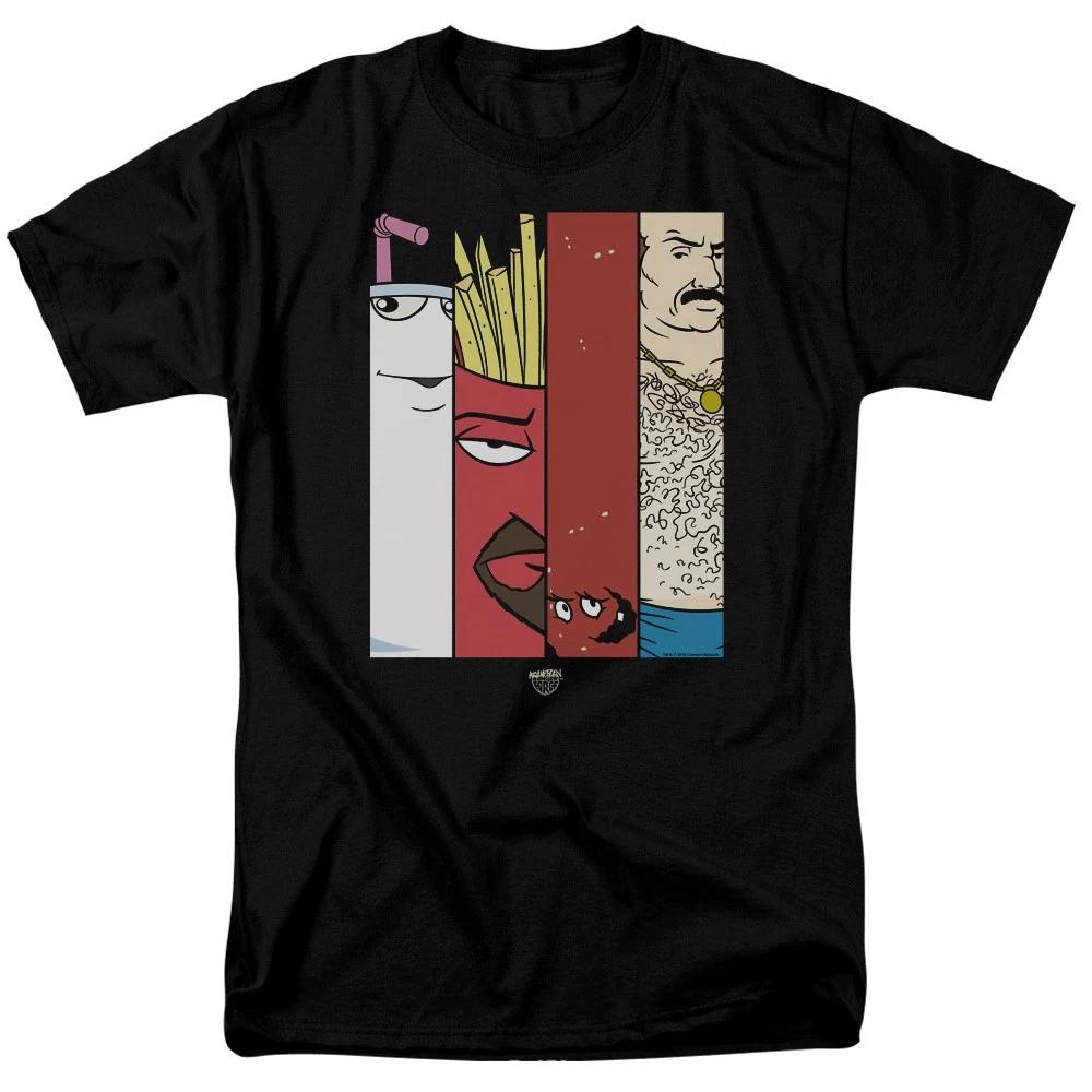Aqua Teen Hunger Force Group Tiles 2 Adult T-Shirt XXL