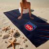1PC Heidenheim Crest Beach Towel - Soft,  Absorbent Microfiber, Lightweight, Ideal for The Beach, Parties, Travel, Camping fan gifts