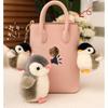 Toy Plush Penguin Keychain With Soft Pp Cotton Filling For Girls And Women