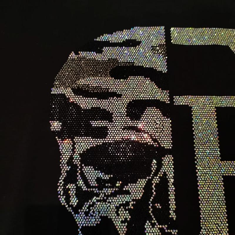 Tricou de lux european de înaltă calitate, de înaltă calitate, pentru bărbați, la modă nouă, cool 3, tricouri cu strasuri de designer, topuri casual Streetwear