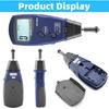 Digital Tachometer DT6236E Digital Tachometer Non Photo Tachometer 5 Digits 18 Mm RPM Tach LCD Rotation Meter Tester