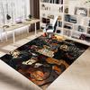 1pc Fire and Blood Office Carpet Chair Mats, Home Decor Mat Fantasy Theme Mat Durable Mat, Dragon Decor,Suitable for Fantasy Theme Lovers