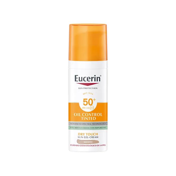 Eucerin Gel Cream Oil Control Colour Medium Spf50 50ml