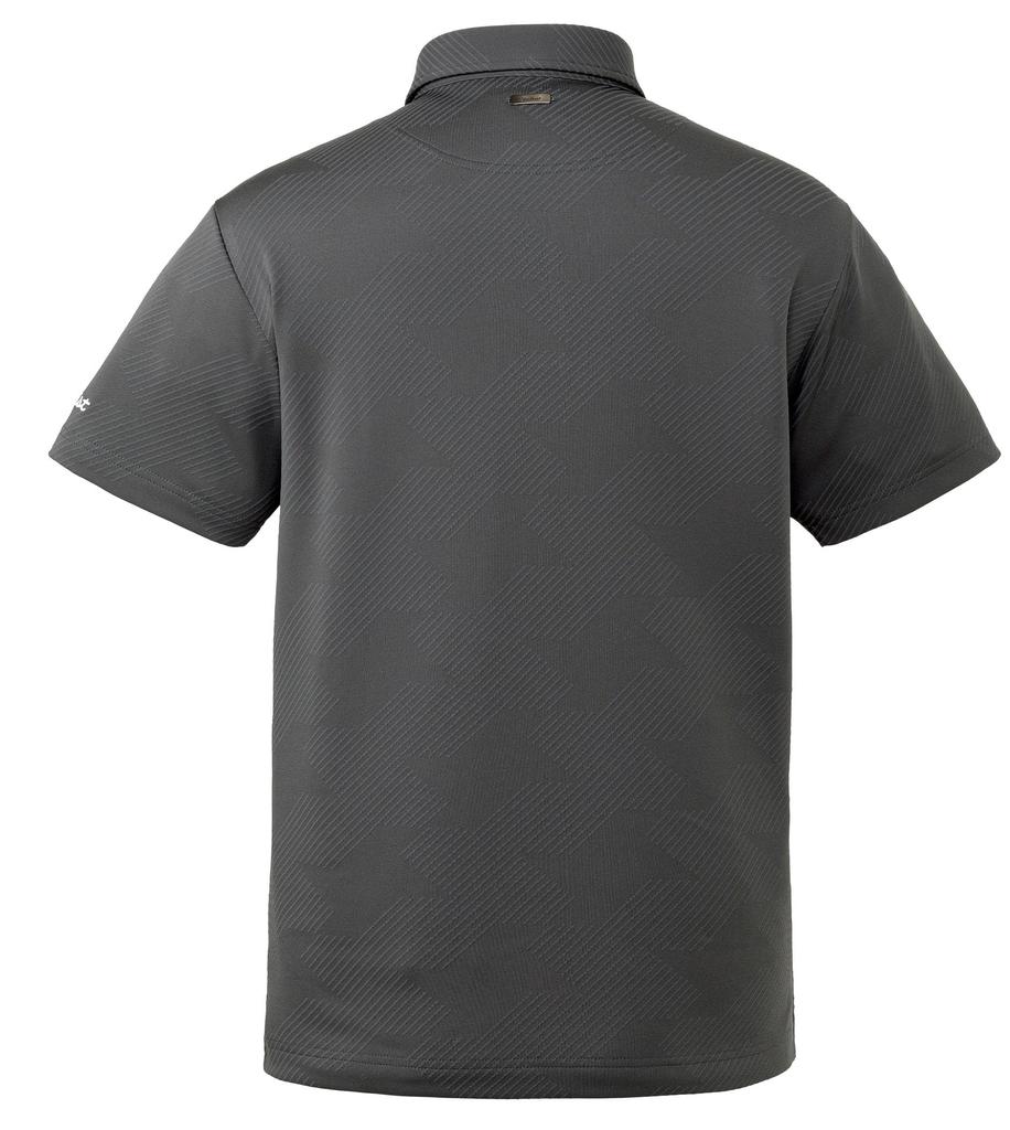 Genuine x Titleist Jacquard Size S [Mercedes-Benz Collection] Mercedes-Benz Button-Down Shirt, Charcoal,
