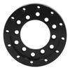 Alloy Steering Wheel Adapter Plate Black Replacement Accessories Car Gaming Steering Wheel Adapter
