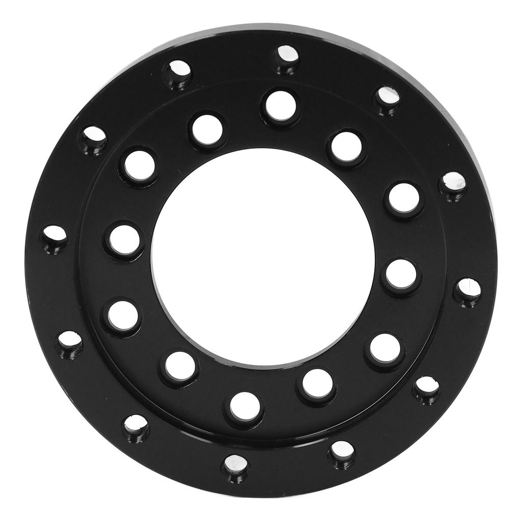 Alloy Steering Wheel Adapter Plate Black Replacement Accessories Car Gaming Steering Wheel Adapter