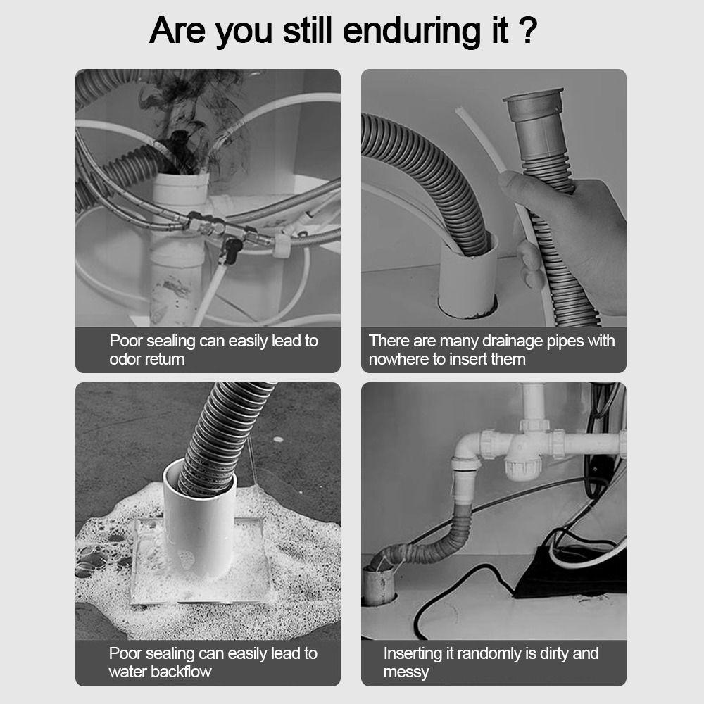 5 In 1 Kitchen Basin Sewer Branch Washing Machine Drainage Supplies