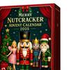 Merry Nutcracker Advent Calendar 2025 24 Days Acrylic Ornament with Surprise Miniatures Christmas Countdown Decor for Tree And Holiday Display