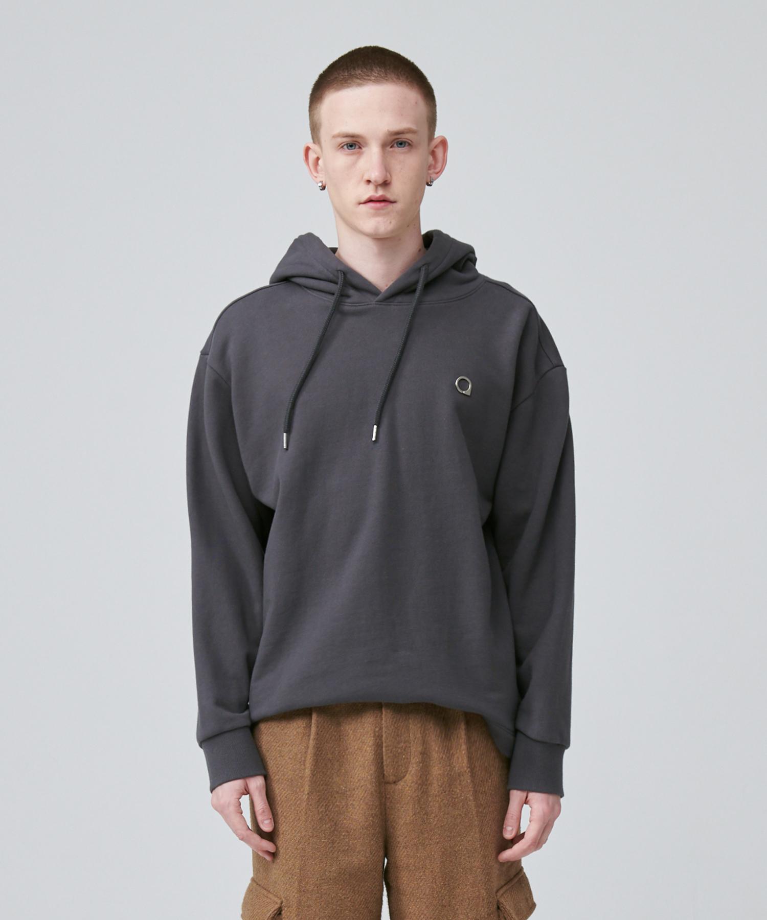 A Cock Non-Rib Point Hoodie [Charcoal] Charcoal/Xl