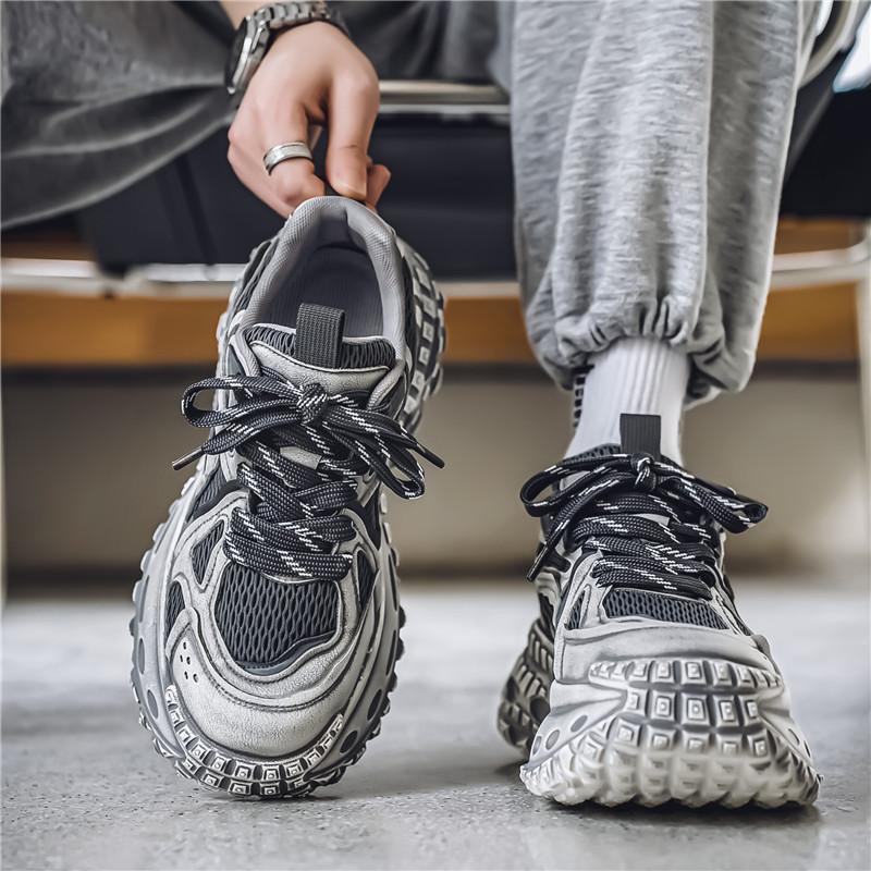 Putian summer breathable tire bottom leisure sports old dirty heightening dad trendy shoes