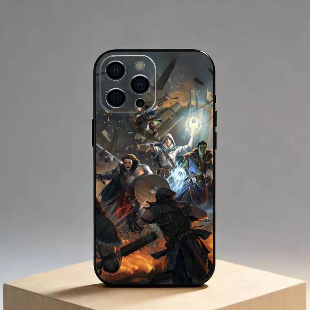 Pathfinder Kingmaker   Phone Case For iPhone 17, 16,15,14,13,12,11 Plus,Pro Max, Others Soft Black Cover iPhoneXSMAX