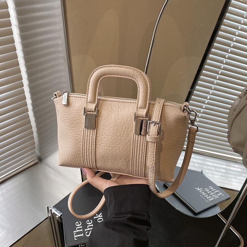 Niche Design Handbag Women's New Textured Small Square Bag Casual Trendy Shoulder Messenger Bag