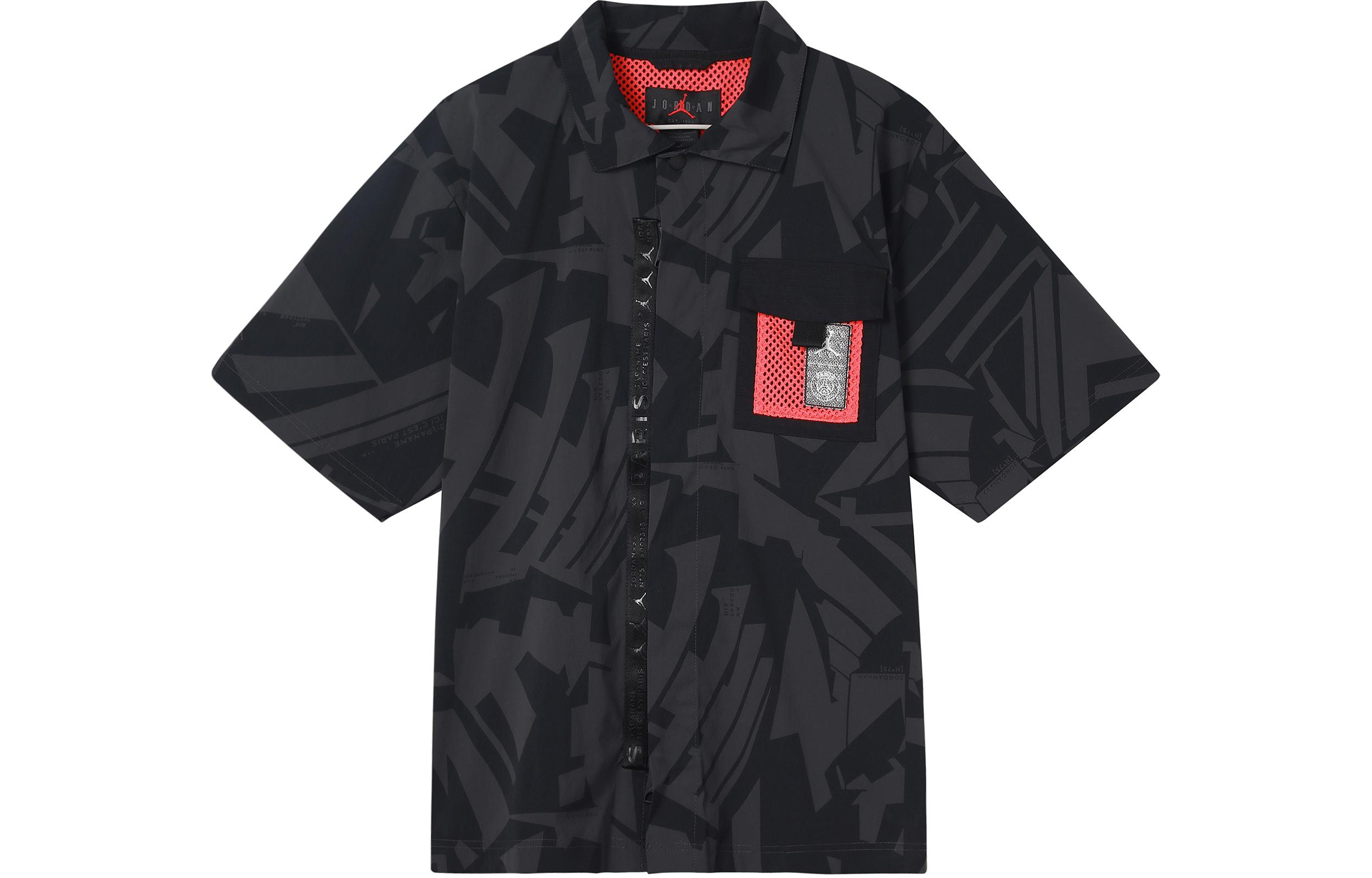 Jordan Men's Black Paris Saint Germain Shirt Dm3109-010 Cm