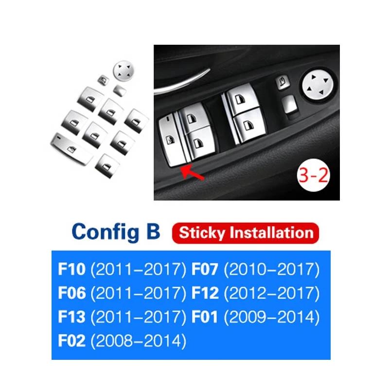 For BMW 5 6 7 Series 5GT F10 F11 F06 F07 F12 F01 F02 Heater Climate Air Conditioning Control Panel Button Cover Automotive Parts