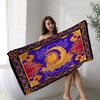Bohemian Hippie Style Microfiber Beach Towel Absorbent Quick Dry Soft Yoga Swimming Resort Mountain Climbing Towel
