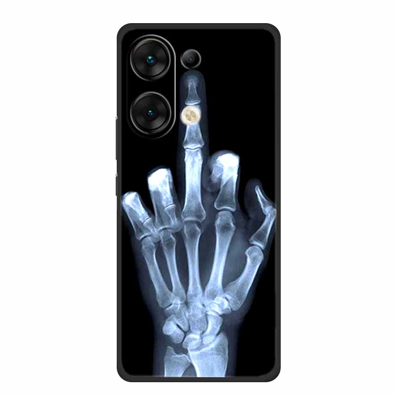 For Xiaomi Poco M6 Pro 4G Case 6.67" Animals TPU Soft Silicone Back Cover Phone Cases for POCOM6 Pro 4G Protector Wolf Cool Para