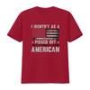 I Identify As Pissed Off American Vintage Flag T Shirt vintage Washed Unisex Top For Everyday Wear Stylish designer clothes
