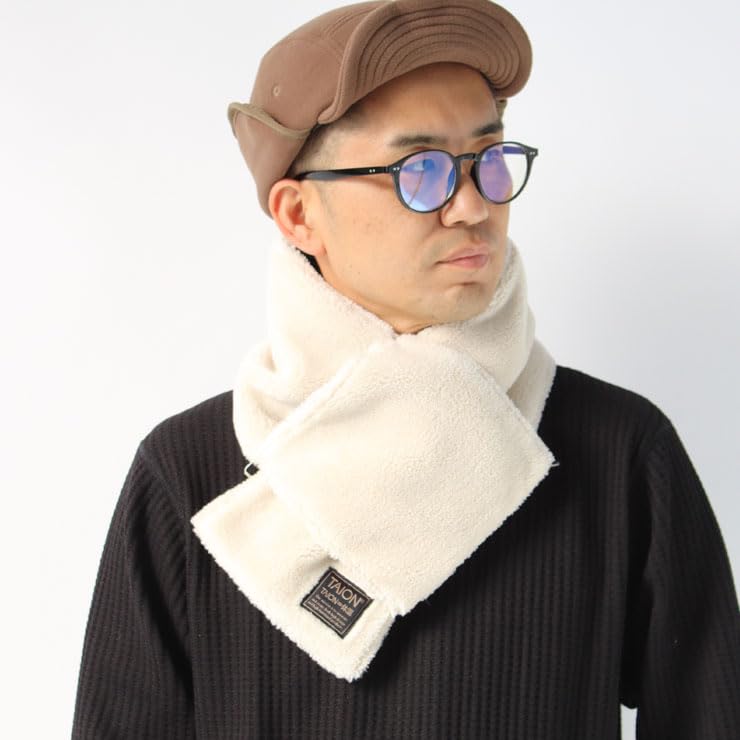 Taion Down Black x Painted One Size R201ML-1 Muffler, Camo,