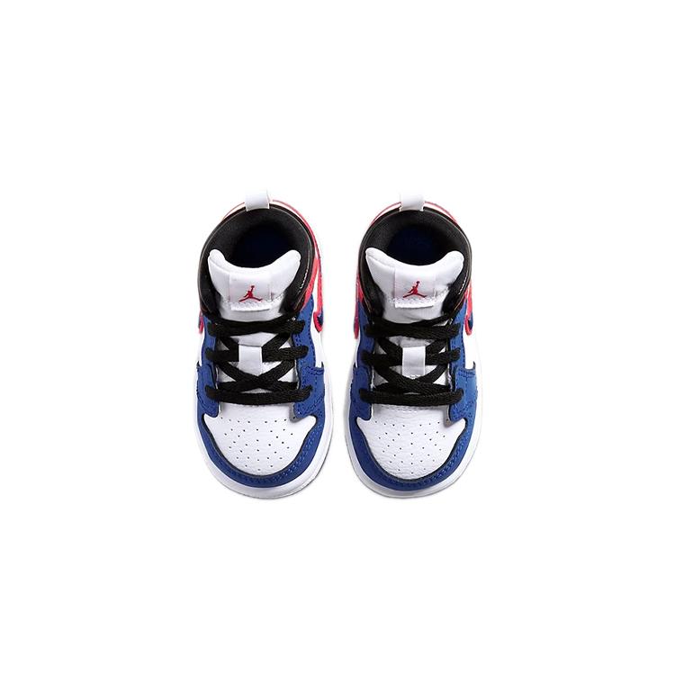New Jordan 1 Mid SE Rush Blue University Red TD BQ6933-146