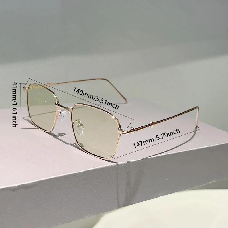 Vintage Square Sunglasses Men Retro Gradient Shades Women New Trendy Luxury Brand Design Outdoor Decor Sun Glasses