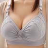 Hollow Bra Push Up Open Back Large Size Thin Anti Sagging Side Receiving Side Breasts Beauty Back Non Magnetic Ladies Bra