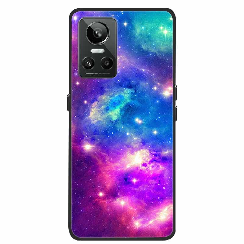 Mobilskal För Realme GT Neo3 Fodral Svart Silikon Mjuk Baksida För Realme GT Neo 3 Mobilskal Fodral RealmeGT G T Neo 3 Coque