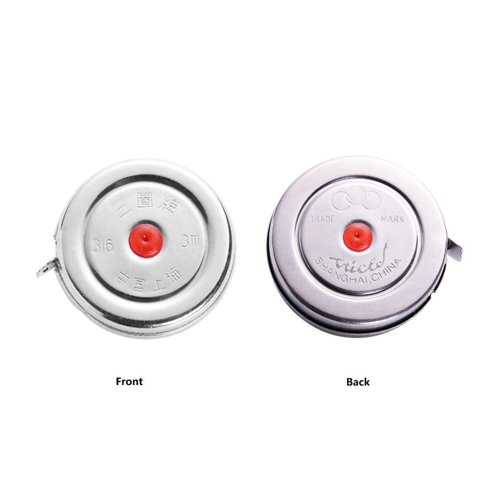 Portable Woodworking Stainless Steel Measuring Ruler Tape Measure 1m 2m 3m 5m Steel Tape Measure