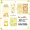 Cute Cartoon Anime Sticker Set for DIY Journals and Craft Decoration