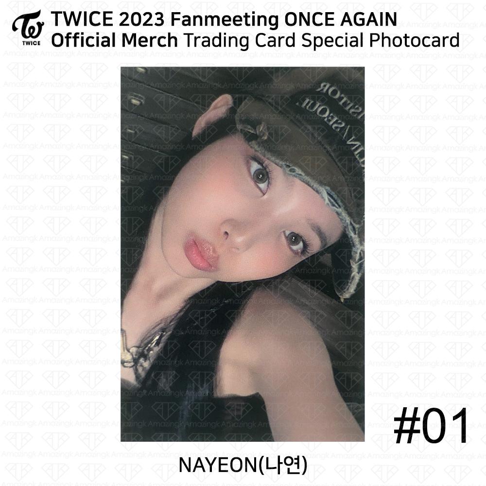 

TWICE 8-летие ONCE AGAIN Фан-встреча Всплывающая карточка с коллекционной карточкой MD Nayeon - #1