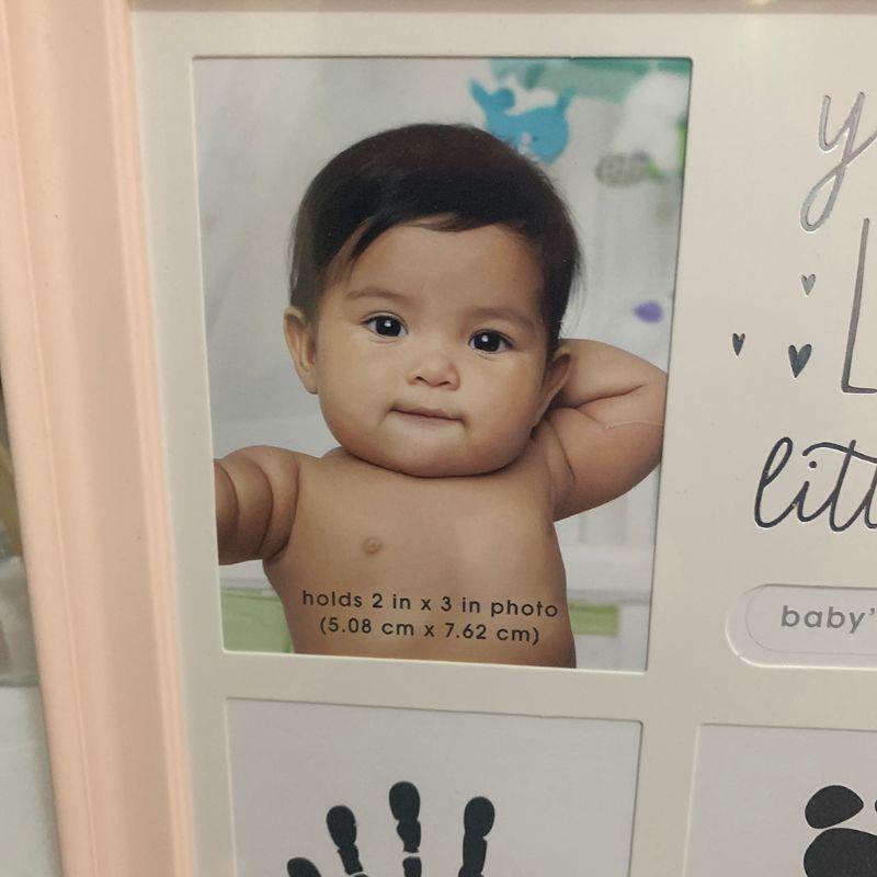 Bebé Niños Regalo de cumpleaños Recién nacido Mano Huella del pie Adornos  12 meses Marco de fotos comprar a buen precio — entrega gratuita, reseñas  reales con fotos — Joom