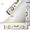 Magnetic Torpedo Level Tool 3 Vial Spirit Level Aluminum Shockproof High Visibility Bubble Leveler Durable Measuring Tool