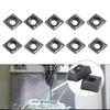 CNC Carbide Inserts Set 10pcs of CCMT060204SM IC907 for SCLCR with Excellent Performance in Dirty Environments