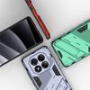 Punk bracket Phone Case For Xiaomi Redmi Note 14 4G Global Case Shockproof For Redmi Note 14 Pro 4G Funda Back Cover
