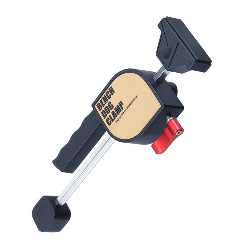 Woodworking Table Clamp 19mm Mortise Tenon Manual Auxiliary Fixator Tool For Woodworking Projects Easy to Install