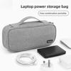 Shockproof Electronic Accessories Case with Handle Laptop Charger Storage Bag Digital Accessories